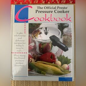 The Official Presto Pressure Cooker Cookbook 1996 Photo Illustrations